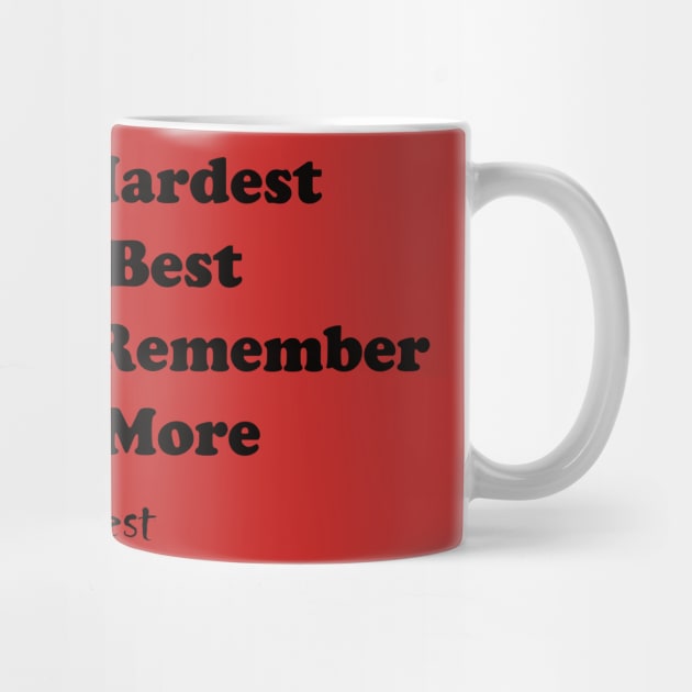 Try Your Hardest Do Your Best But Always Remember You Are More Than A Test by yassinstore